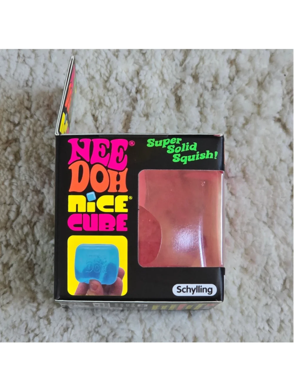 Authentic Schylling Nee Doh Nice Cube Toy One Size Pink